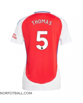 Billige Fotballdrakt Arsenal Thomas Partey #5 Replika Hjemmedrakt Dame 2024-25 Kortermet